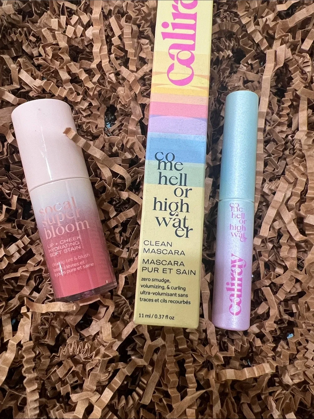 New Caliray Come Hell or High Water Mascara Duo & SoCal Super Bloom Cheek Stain